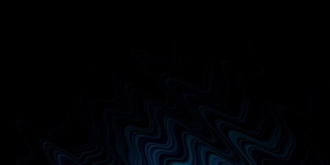 Dark BLUE vector layout with curves.