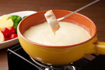 チーズフォンデュ