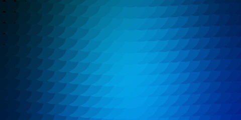 Light BLUE vector pattern with circles.