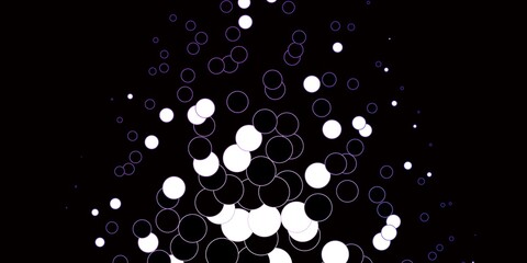 Obraz premium Dark Pink, Blue vector template with circles.