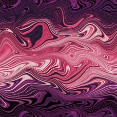 Obraz premium Seamless marble wet ripple wavy fluid pattern. High quality illustration. Smooth distorted liquid effect. Trendy artistic surface pattern design. Resembles hand marbled surface.