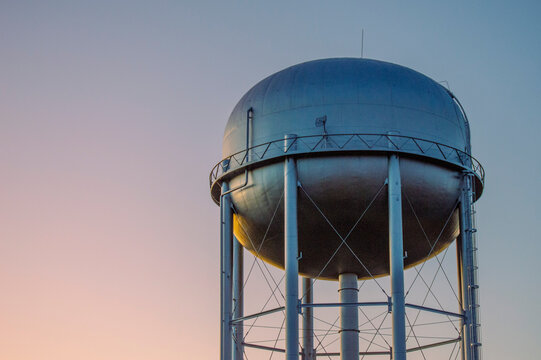 Water Tower, Evening
Right