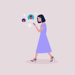 smartphone video call