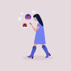 smartphone video call