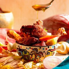 grilled chicken wings