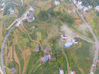 Autumn scenery in Enshi Tujia and Miao Autonomous Prefecture, Hubei, China
