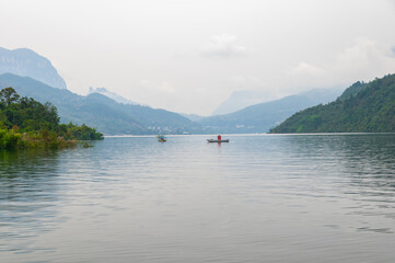 Autumn scenery of Jianshiye Three Gorges Scenic Area in Enshi, Hubei, China