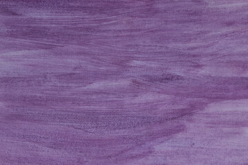 Beautiful lilac abstract background, painted with gouache on paper. Lavender background. Artistically blurry. Paper texture