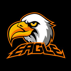 eagle sport gaming logo vector badges emblem