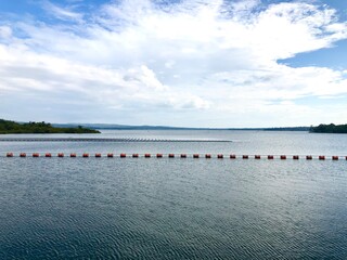 view of the sea from the sea