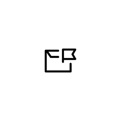 Obraz premium email icon vector