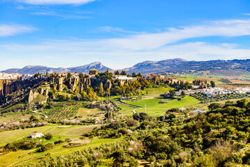 Fototapeta na wymiar Ronda town, Andalusia, Spain.