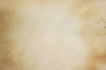 Aged texture of old vintage brown paper, can be use as abstract background, wallpaper,  webpage, copy space for text.