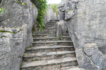 Autumn scenery of Enshi Grand Canyon Scenic Area, Hubei, China