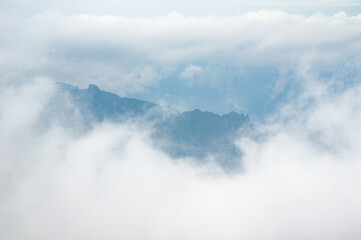 Autumn scenery of Enshi Grand Canyon Scenic Area, Hubei, China