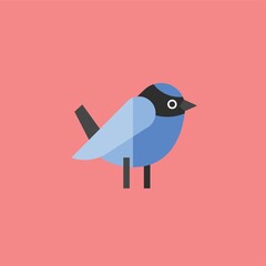 bird icon vector full color