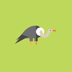 bird icon vector full color