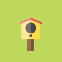 bird icon vector full color