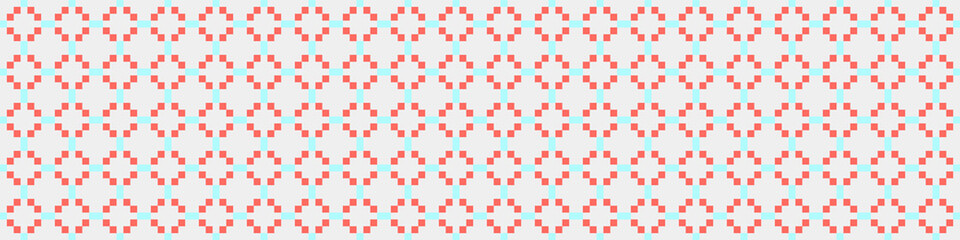 Abstract Cross Pattern Dots Logo generative computational art illustration