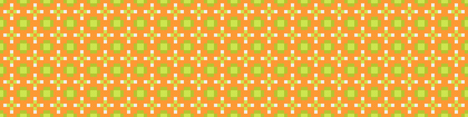 Abstract Cross Pattern Dots Logo generative computational art illustration