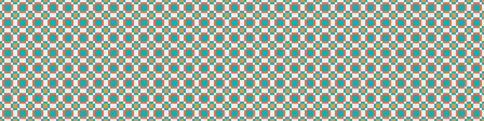Abstract Cross Pattern Dots Logo generative computational art illustration