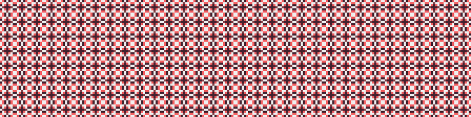 Fototapeta premium Abstract Cross Pattern Dots Logo generative computational art illustration