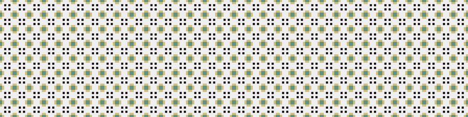 Fototapeta premium Abstract Cross Pattern Dots Logo generative computational art illustration