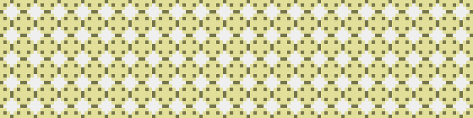 Fototapeta premium Abstract Cross Pattern Dots Logo generative computational art illustration