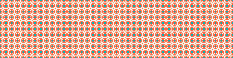 Abstract Cross Pattern Dots Logo generative computational art illustration
