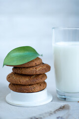 cookies with milk