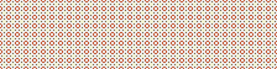 Fototapeta premium Abstract Cross Pattern Dots Logo generative computational art illustration