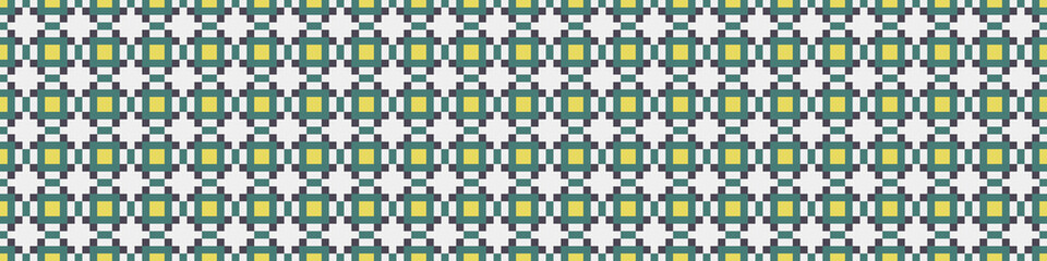 Abstract Cross Pattern Dots Logo generative computational art illustration