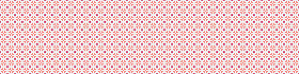 Fototapeta premium Abstract Cross Pattern Dots Logo generative computational art illustration