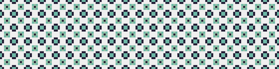 Abstract Cross Pattern Dots Logo generative computational art illustration