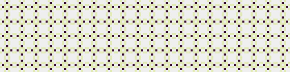 Fototapeta premium Abstract Cross Pattern Dots Logo generative computational art illustration