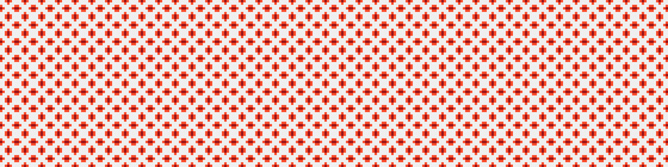 Abstract Cross Pattern Dots Logo generative computational art illustration