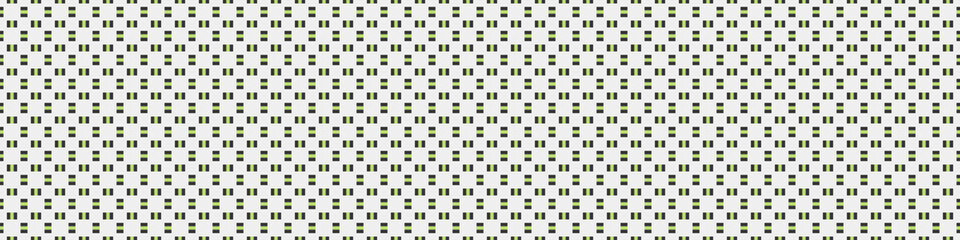 Fototapeta premium Abstract Cross Pattern Dots Logo generative computational art illustration