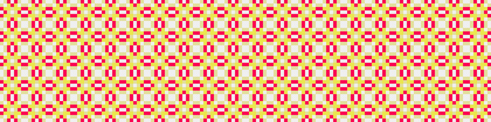 Abstract Cross Pattern Dots Logo generative computational art illustration