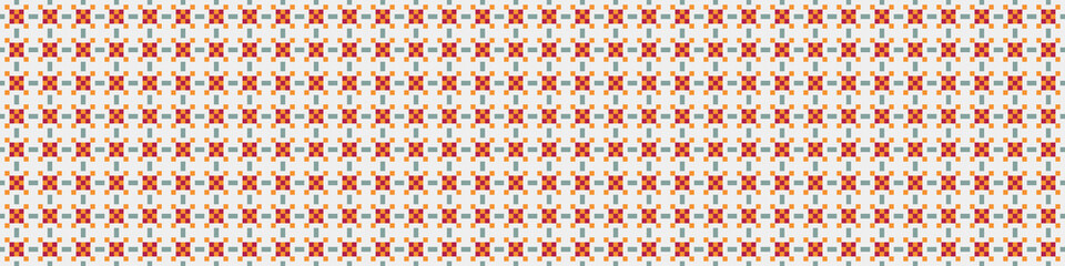 Abstract Cross Pattern Dots Logo generative computational art illustration