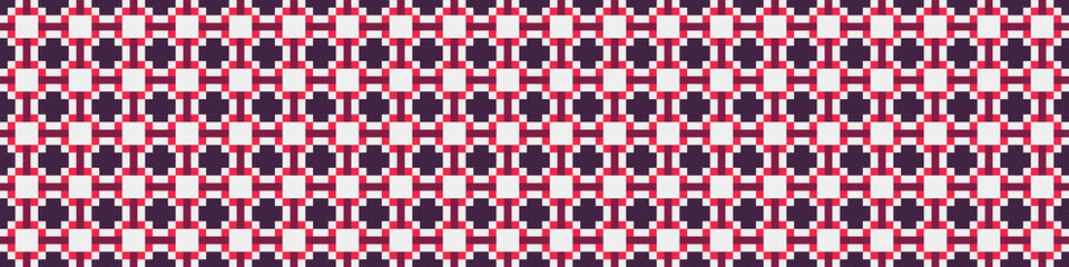 Abstract Cross Pattern Dots Logo generative computational art illustration