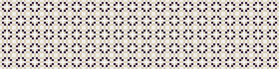 Abstract Cross Pattern Dots Logo generative computational art illustration