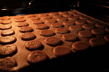 Making cookies. Sunday is a day for cakes, hanging out with the family.
