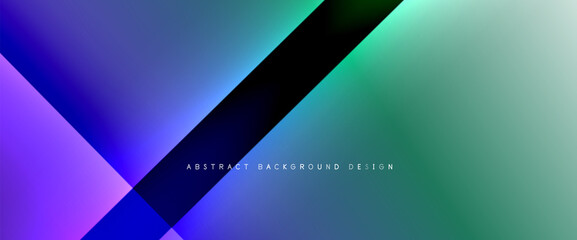 Fluid gradients with dynamic diagonal lines abstract background. Bright colors with dynamic light and shadow effects. Vector wallpaper or poster
