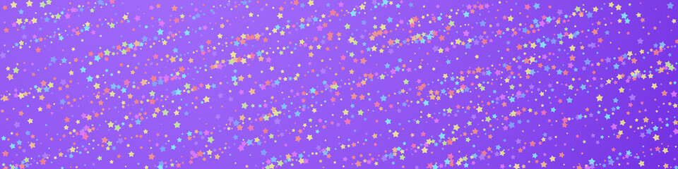 Festive impressive confetti. Celebration stars. Co