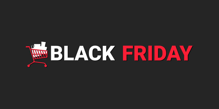 Black Friday sale promotion marketing banner and poster. Vector to increase your sales.