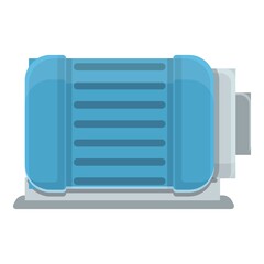 Industrial factory pump icon. Cartoon of industrial factory pump vector icon for web design isolated on white background