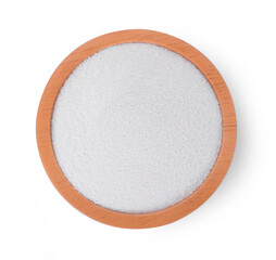 Creamer, Coffee whitener, Non-dairy creamer in a bowl on white background