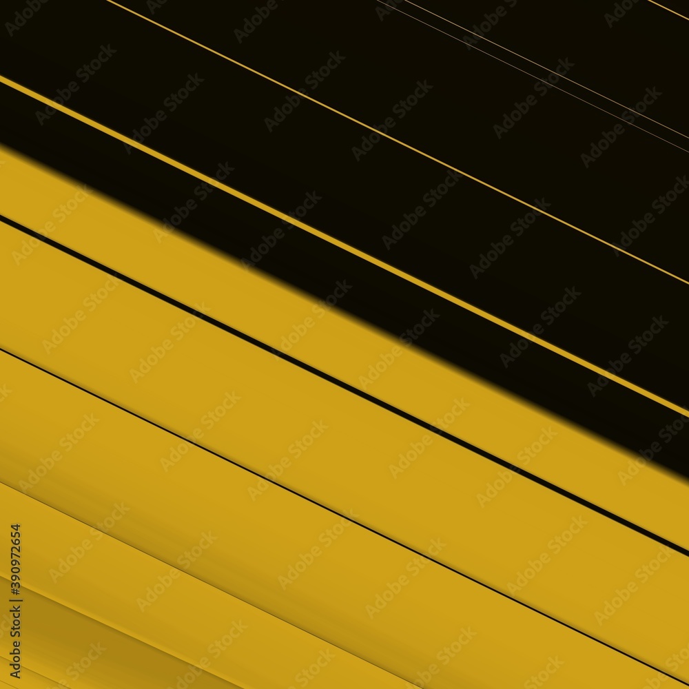 Poster black background with strong gold geometric designs linear and patterns