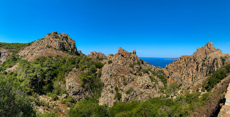 Corsica France Porto Ota, Scandola Natural Reserve and Piana ravines