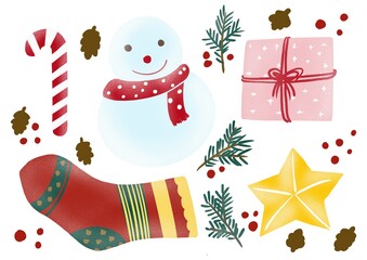 크리스마스 아이콘, x-mas icon